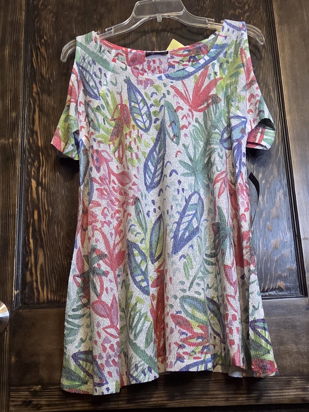 NWT 'Inoah' top lightweight, loose knit tunic signature "WEARABLE ART"